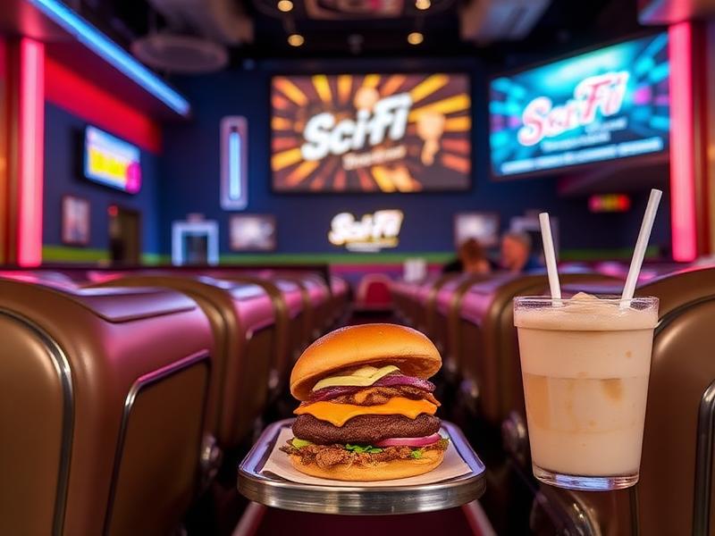 Sci-Fi Dine-In Theater - Restaurante em Orlando
